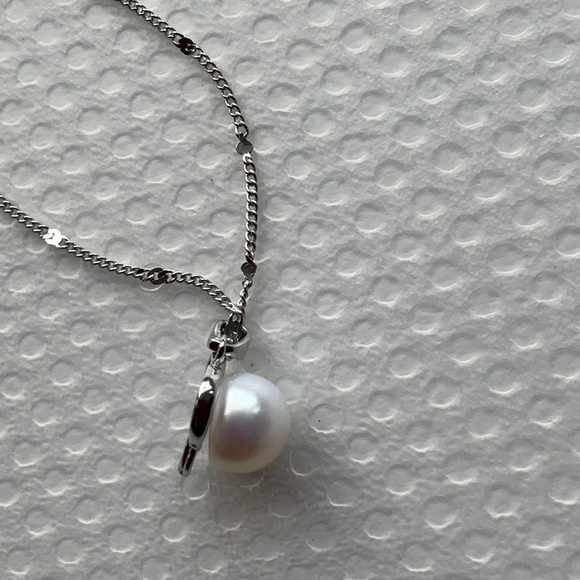 NWOT Freshwater Cultured Pearl "Leeza" Pendant / White - Picture 3 of 11